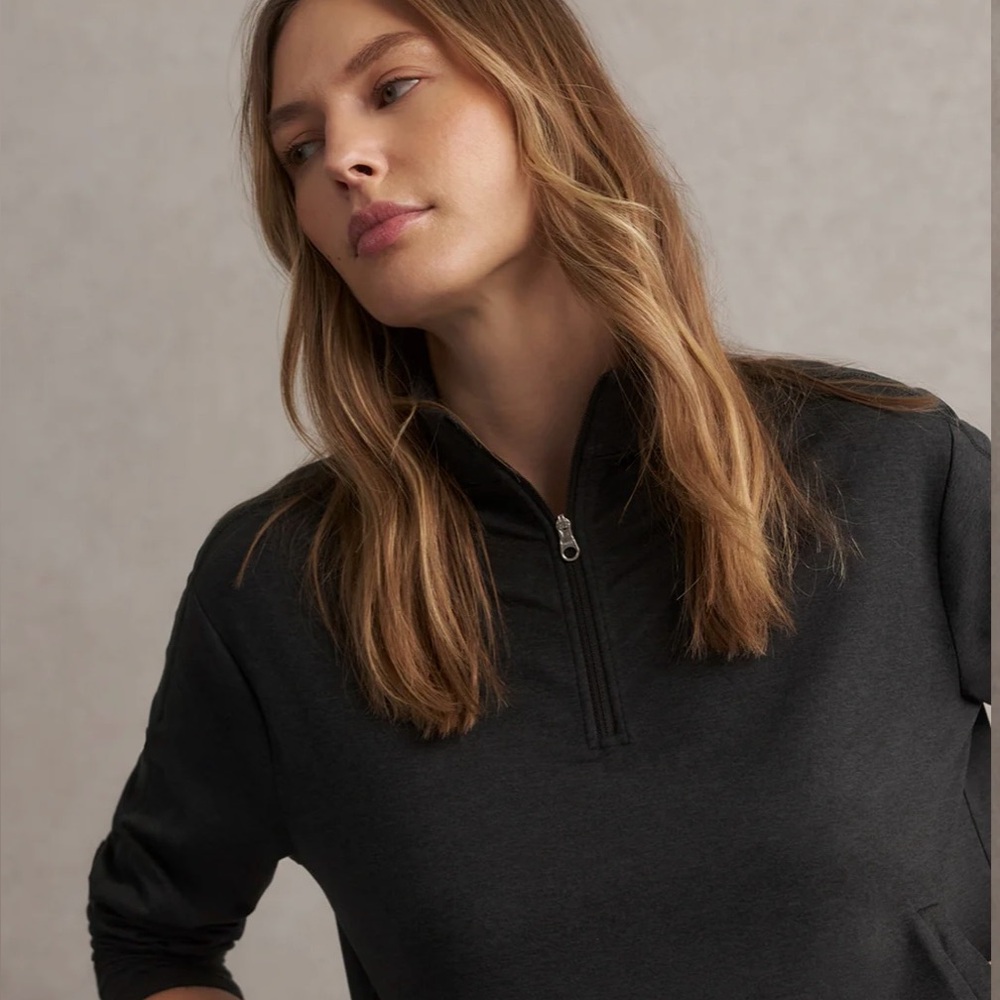 Varley Lamia half-zip sweat - Picture 3 of 10